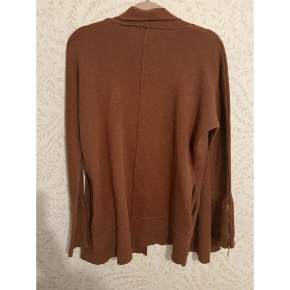 Cozy Max Studio Terracotta Cotton Cardigan - Picture 6 of 7